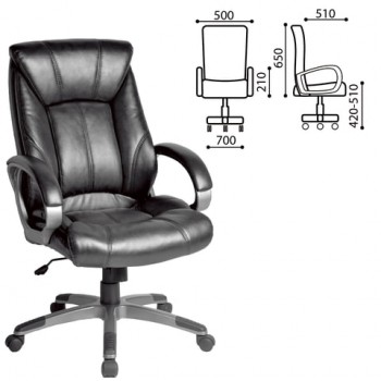 Кресло офисное BRABIX Maestro EX-506 (черный) в Сузуне - suzun.mebel54.com | фото