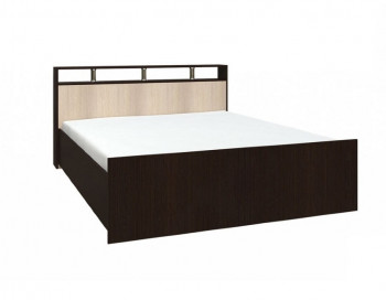 Кровать Саломея 1600 Венге/Лоредо в Сузуне - suzun.mebel54.com | фото