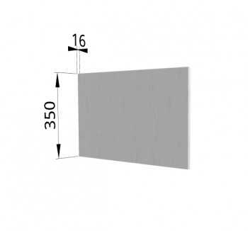 Панель торцевая (для шкафа горизонтального глубокого) ГПГ Ройс (Графит софт) в Сузуне - suzun.mebel54.com | фото
