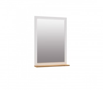 Прихожая Кевин зеркало белый/дуб крафт золотой в Сузуне - suzun.mebel54.com | фото