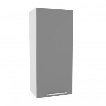 Ройс ВП 400 Шкаф верхний высокий (Графит софт/корпус Серый) в Сузуне - suzun.mebel54.com | фото