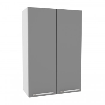 Ройс ВП 600 Шкаф верхний высокий (Графит софт/корпус Серый) в Сузуне - suzun.mebel54.com | фото
